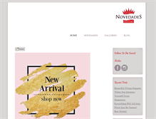 Tablet Screenshot of novedadesfashion.com